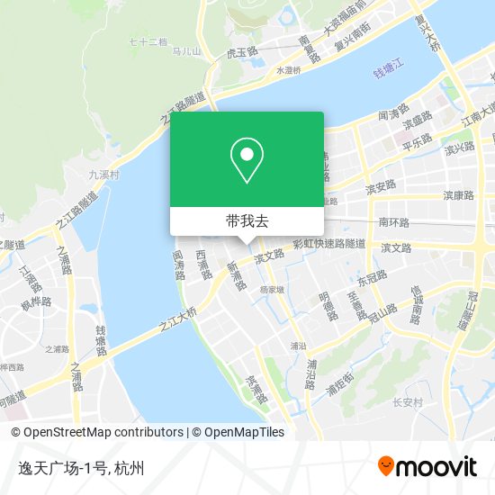 逸天广场-1号地图