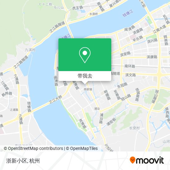 浙新小区地图