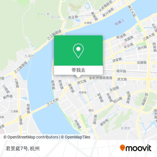 君景庭7号地图