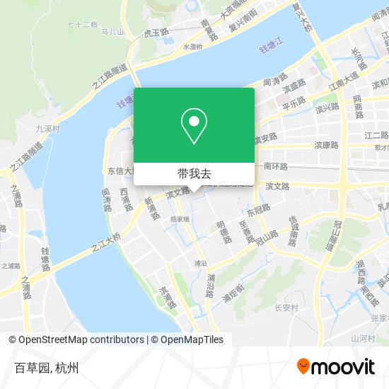 百草园地图