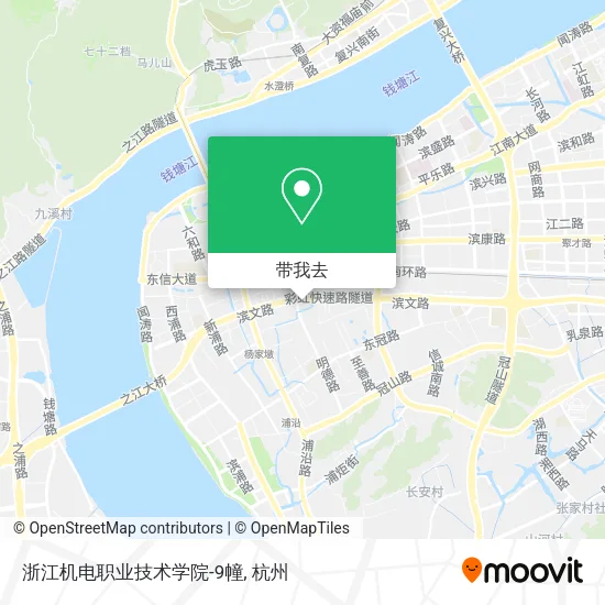 浙江机电职业技术学院-9幢地图