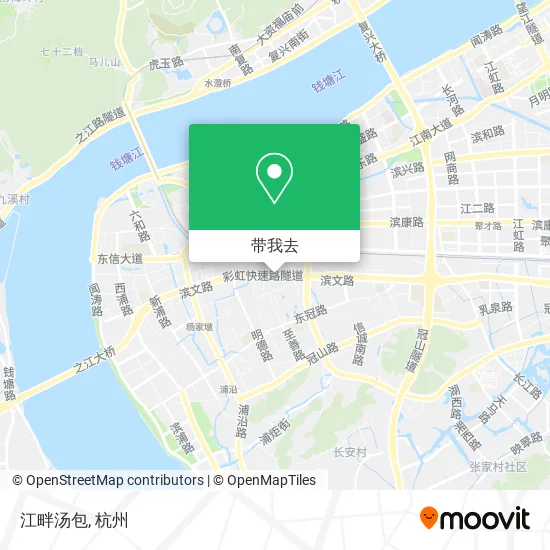 江畔汤包地图