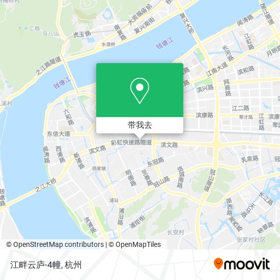 江畔云庐-4幢地图
