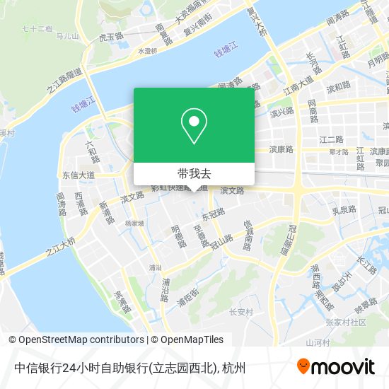 中信银行24小时自助银行(立志园西北)地图