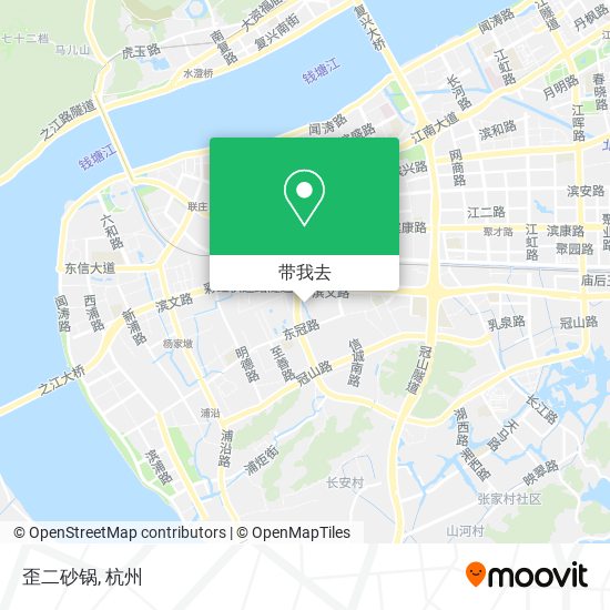 歪二砂锅地图