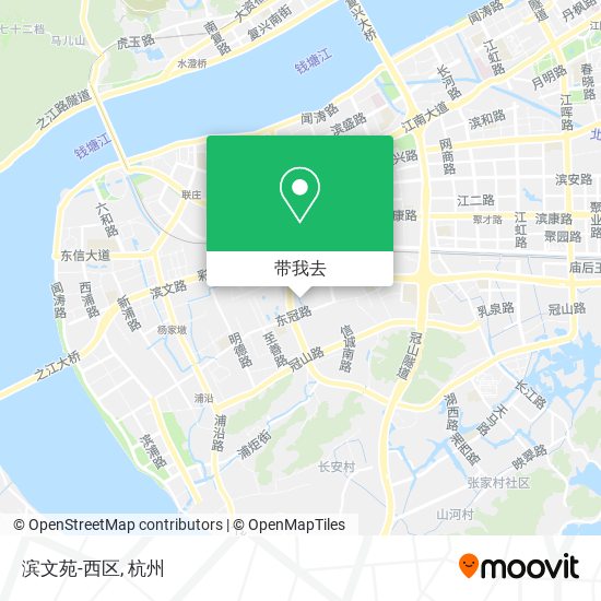 滨文苑-西区地图