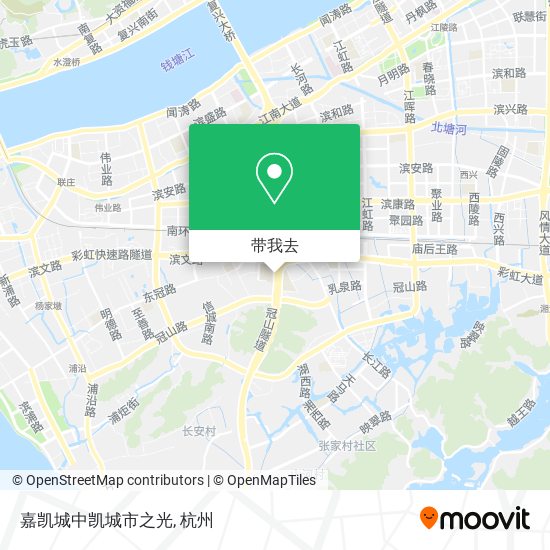 嘉凯城中凯城市之光地图