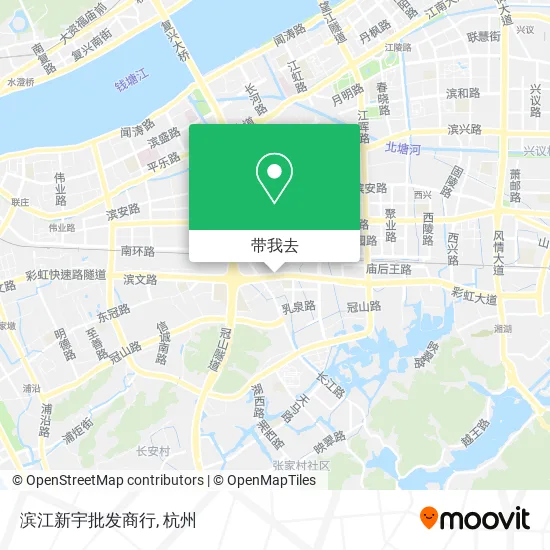 滨江新宇批发商行地图