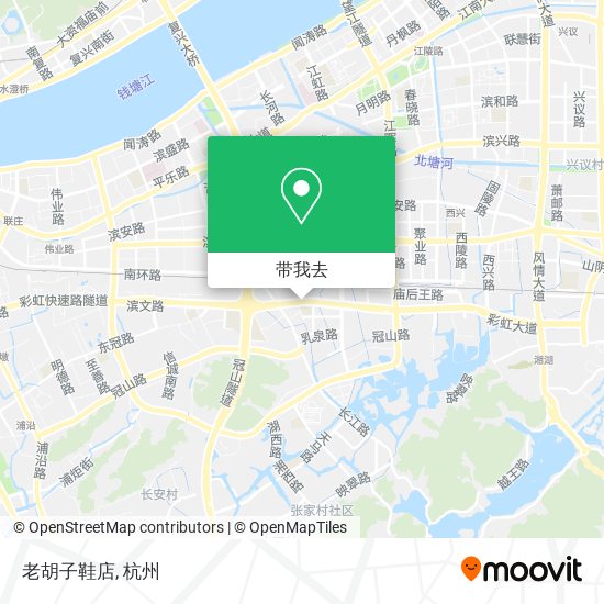 老胡子鞋店地图
