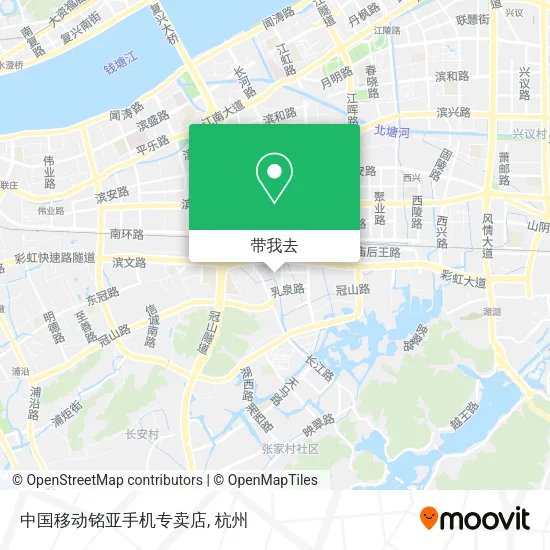 中国移动铭亚手机专卖店地图
