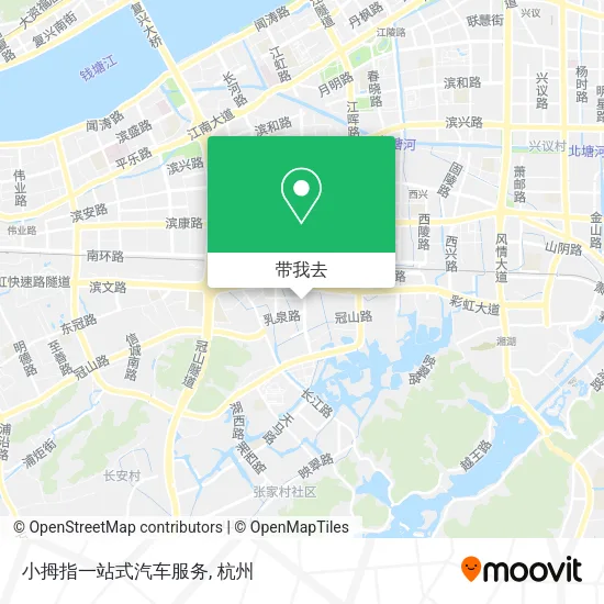 小拇指一站式汽车服务地图