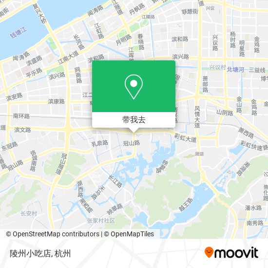 陵州小吃店地图