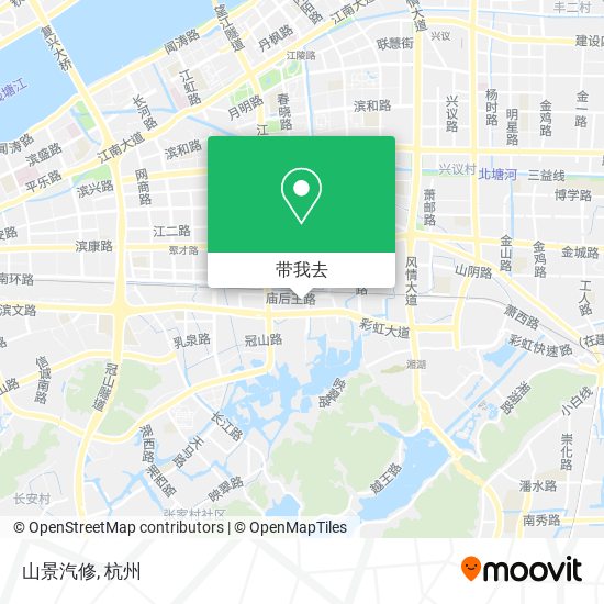 山景汽修地图