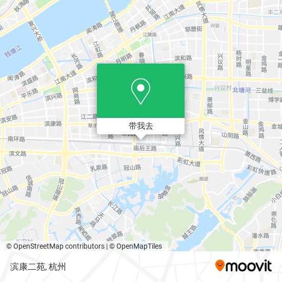 滨康二苑地图