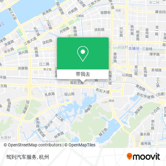 驾到汽车服务地图
