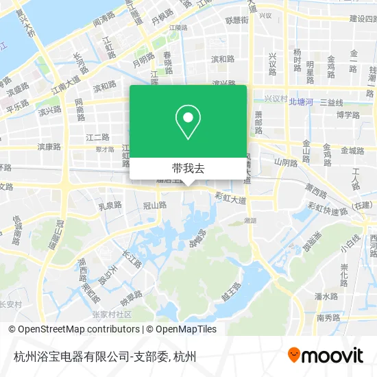 杭州浴宝电器有限公司-支部委地图