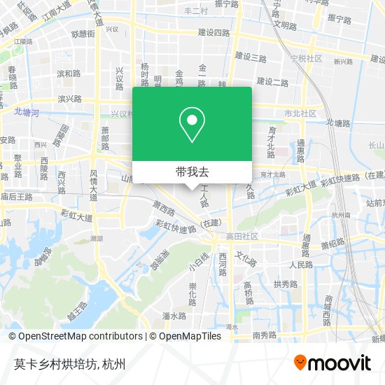 莫卡乡村烘培坊地图