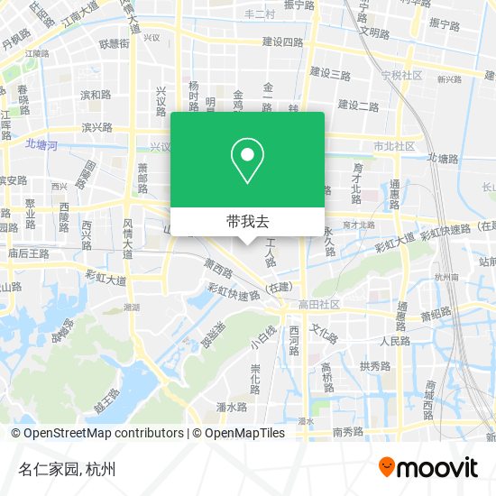 名仁家园地图