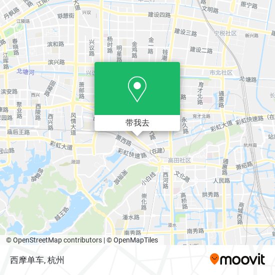 西摩单车地图