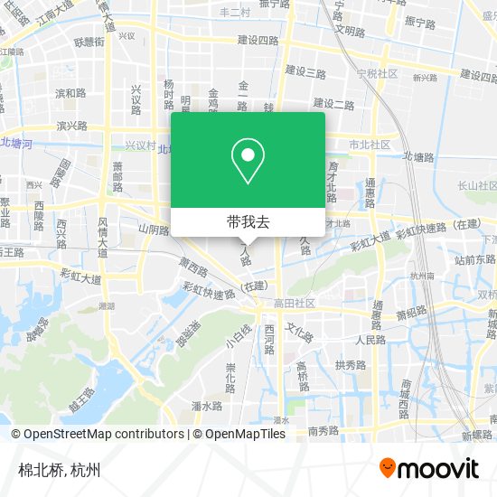 棉北桥地图