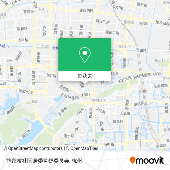 施家桥社区居委监督委员会地图