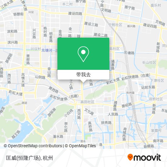 匡威(恒隆广场)地图