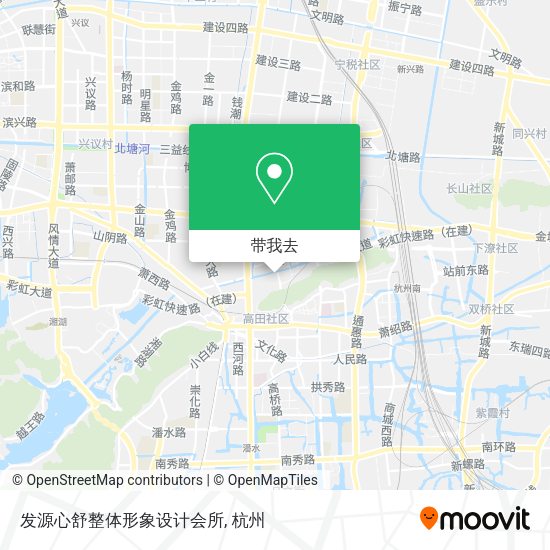 发源心舒整体形象设计会所地图