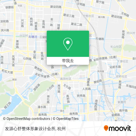 发源心舒整体形象设计会所地图