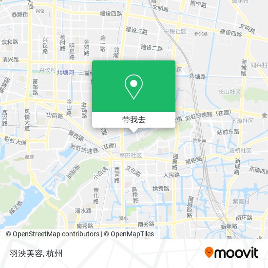 羽泱美容地图