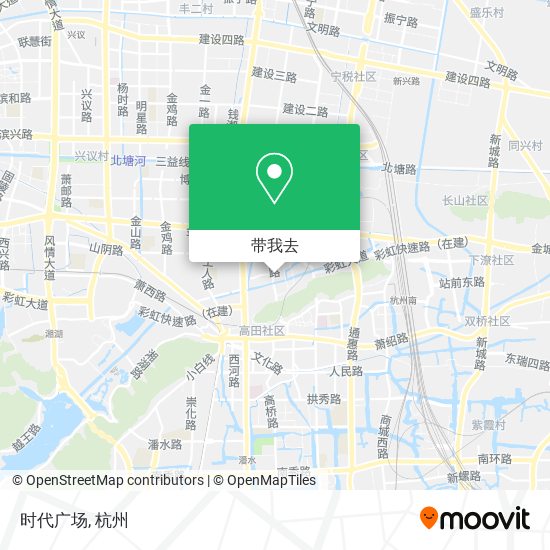 时代广场地图