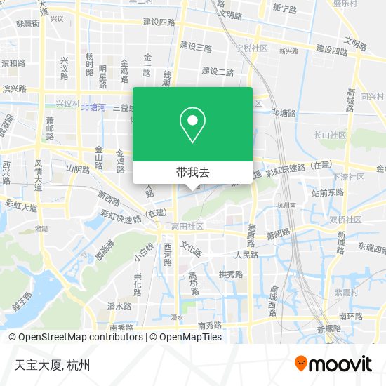 天宝大厦地图