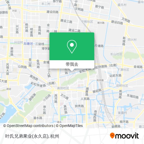 叶氏兄弟果业(永久店)地图