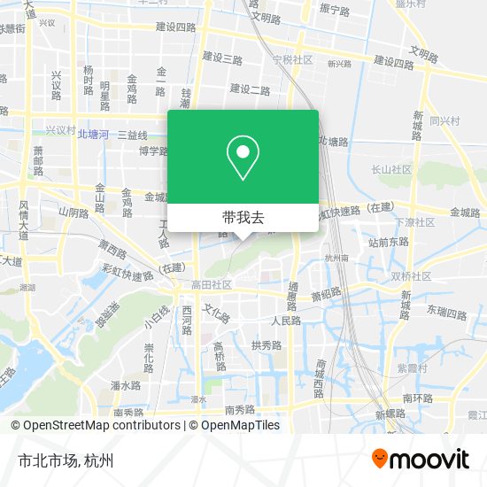 市北市场地图