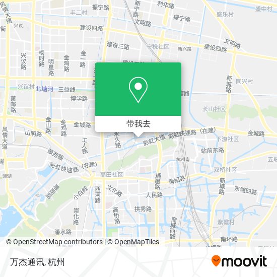 万杰通讯地图