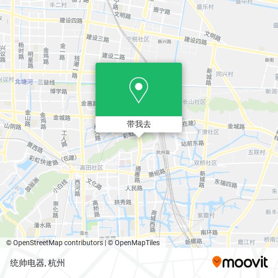 统帅电器地图