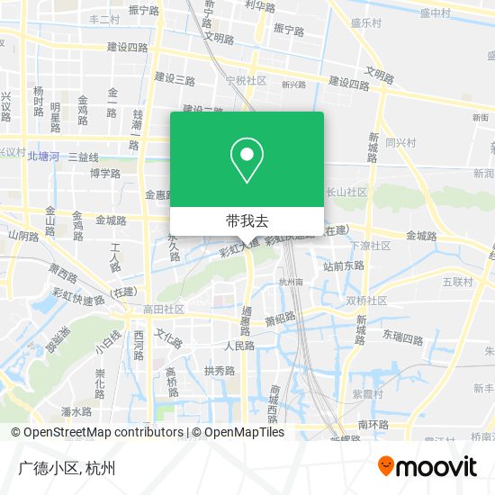 广德小区地图