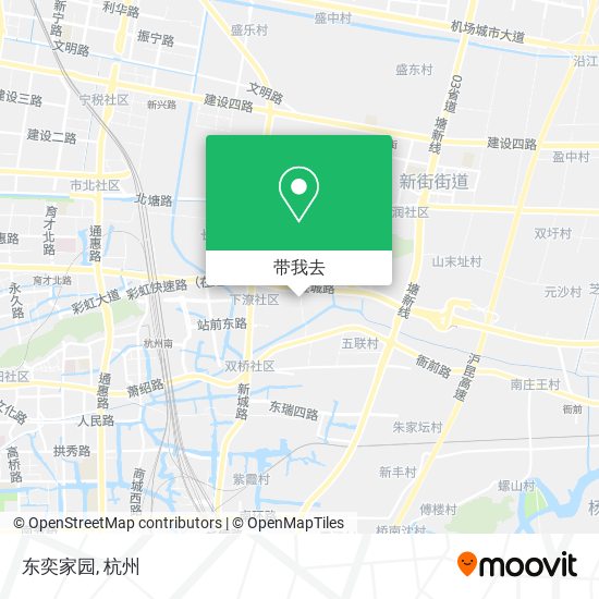 东奕家园地图
