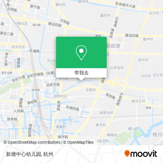 新塘中心幼儿园地图