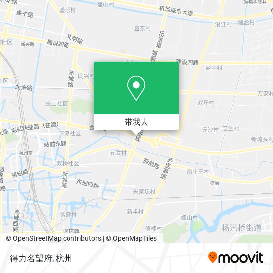 得力名望府地图