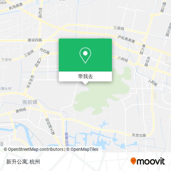 新升公寓地图