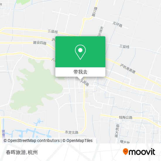 春晖旅游地图