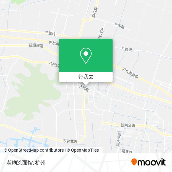 老糊涂面馆地图