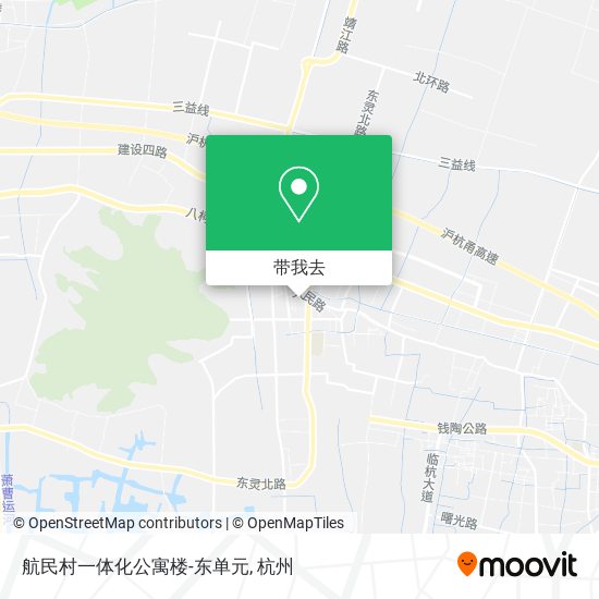 航民村一体化公寓楼-东单元地图