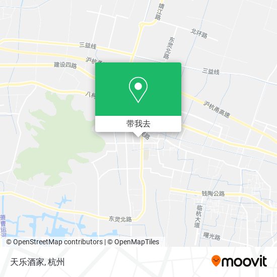 天乐酒家地图