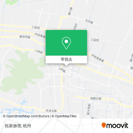 拓新旅馆地图