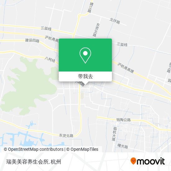 瑞美美容养生会所地图
