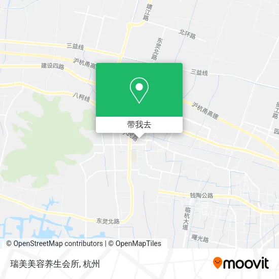 瑞美美容养生会所地图