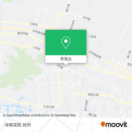 绿都花苑地图