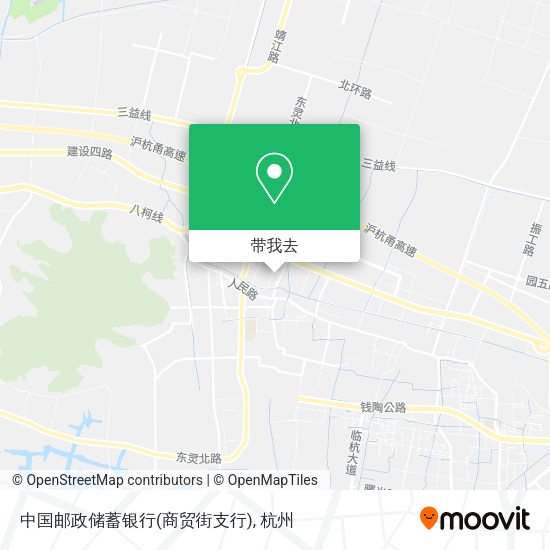 中国邮政储蓄银行(商贸街支行)地图
