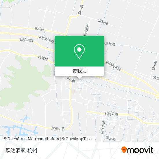 跃达酒家地图